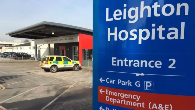 Leighton Hospital's A&E