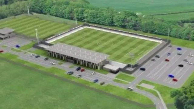 Proposed stadium for Cambridge City