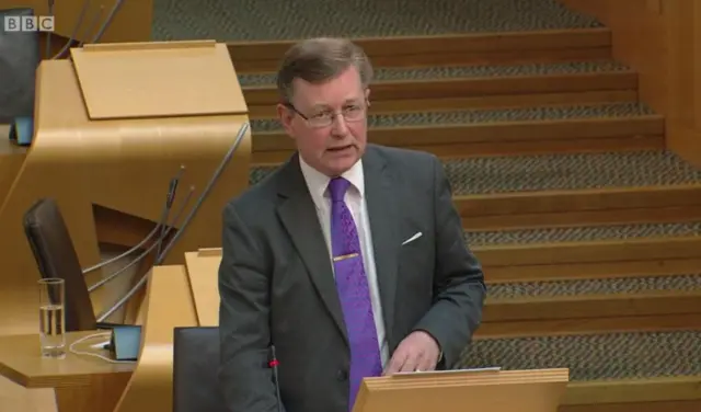 Conservative MSP Alexander Stewart