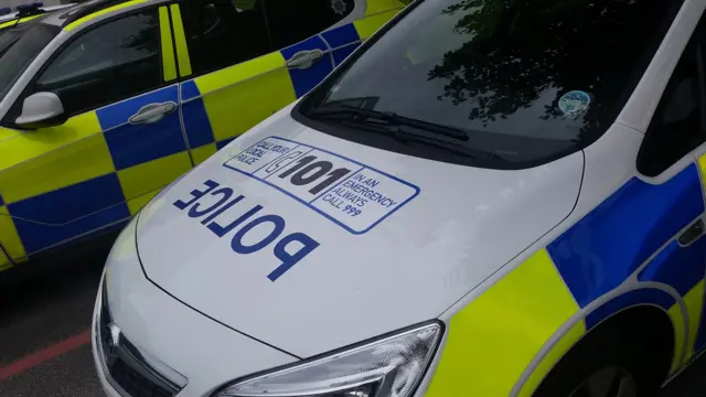 Staffordshire Police cars