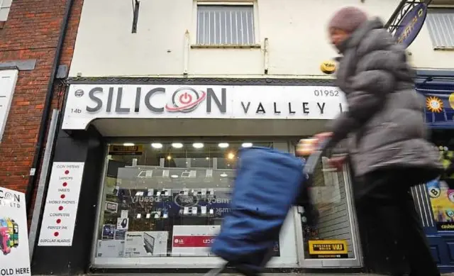 Silicon Valley shop in Wellington