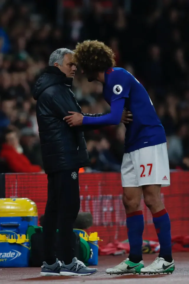 Mourinho and Fellani