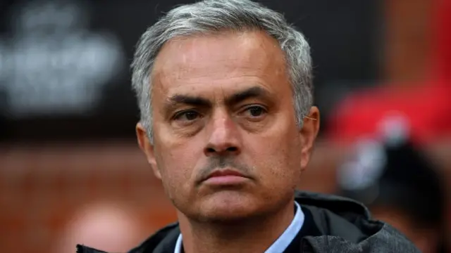 Manchester United manager Jose Mourinho