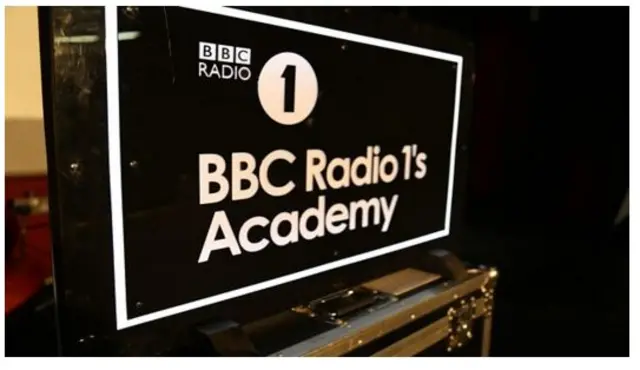 BBC Radio 1's academy logo