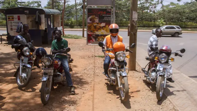 Motorbike taxis