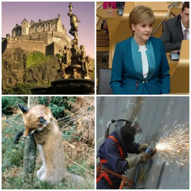 Edinburgh Castle, Nicola Sturgeon, Snaring and welder