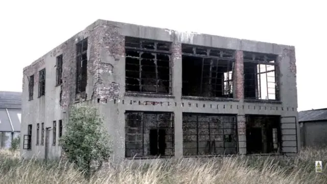 Dilapidated Goxhill watchtower