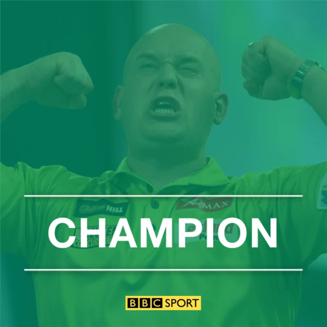 Van Gerwen champion