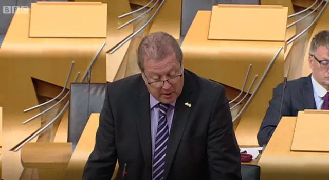 SNP MSP Graeme Dey