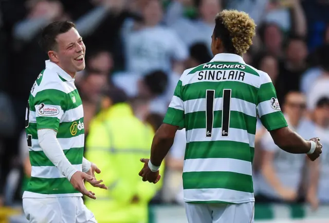 Callum McGregor and Scott Sinclair