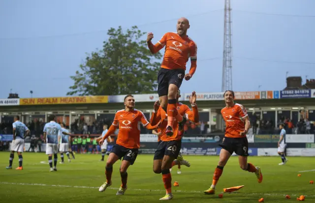 Luton v Blackpool