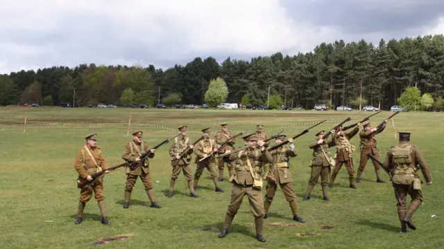 WW1 re-enactment