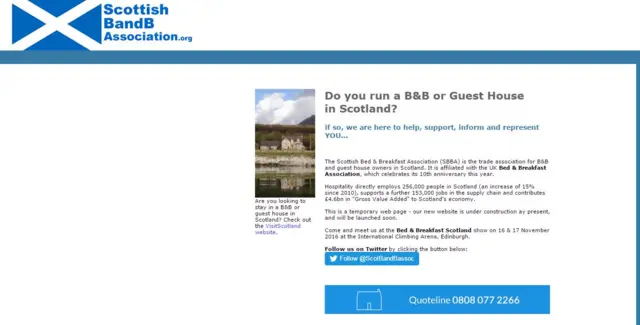 Scottish B and B Association