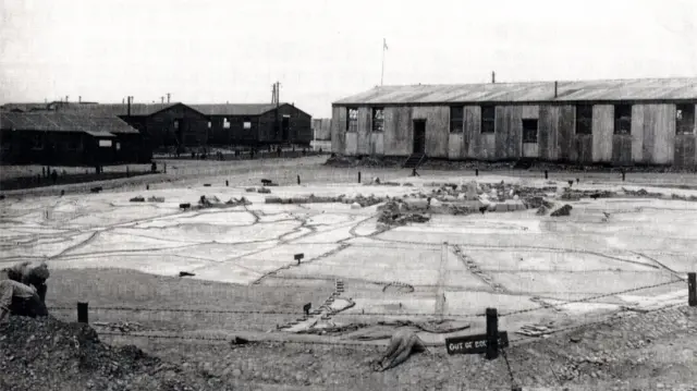 Brocton Camp Messines Model Model under construction