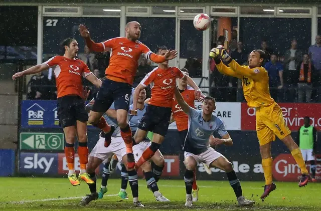 Luton v Blackpool