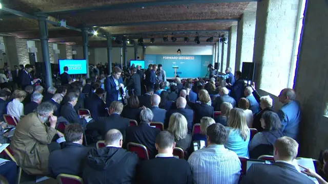 Conservative manifesto launch