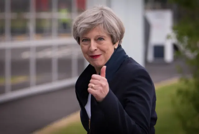 Theresa May visiting MBDA Missile Systems