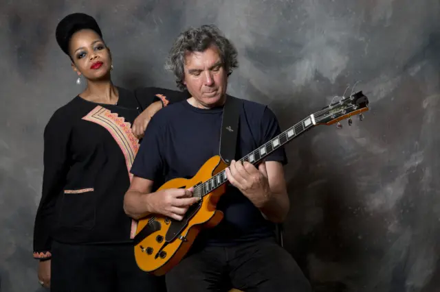 Vimala Rowe and John Etheridge