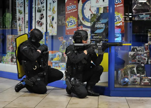 Northumbria Police training
