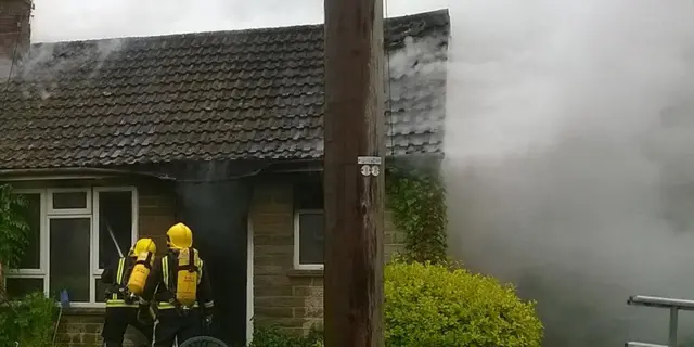 Bungalow fire