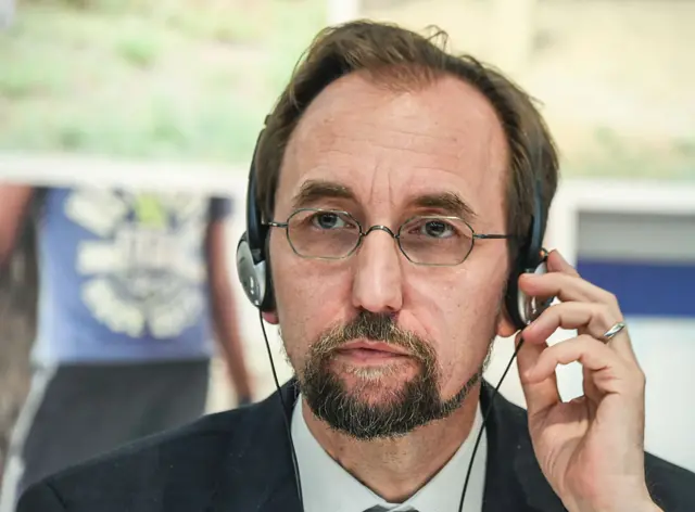 United Nations High Commissioner for Human Rights Zeid Ra'ad Al Hussein