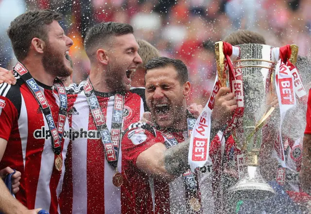 Sheffield players celebrate