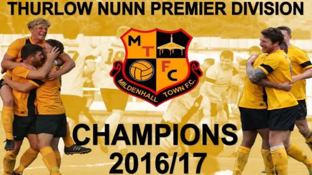 Mildenhall Town Champions poster