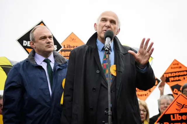 Ed Davey and Vince Cable