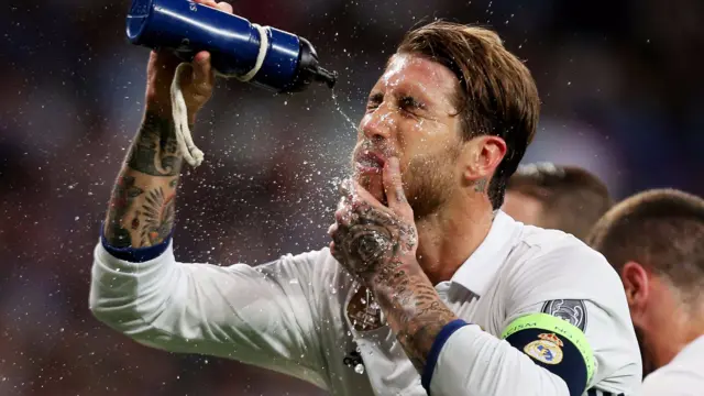 Sergio Ramos of Real Madrid