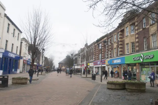 Rotherham town centre