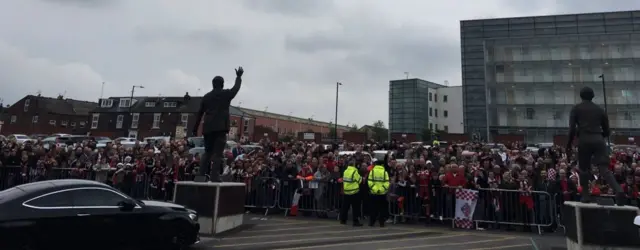 Sheffield United fans at Bramall Lane