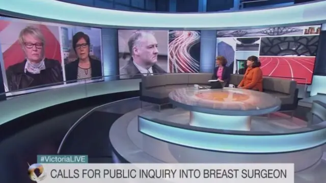 Victoria Derbyshire speaks to victims of Ian Paterson