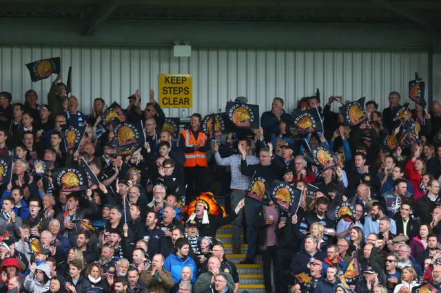 Sandy Park crowd