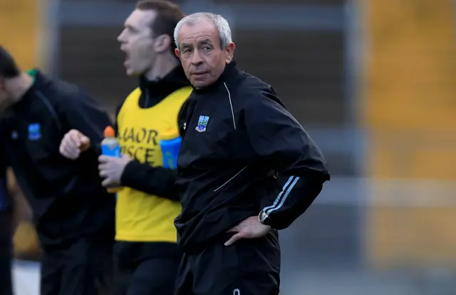 Pete McGrath looks resigned to Fermanagh's defeat during the second half at Clones