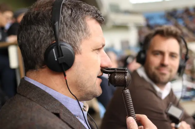 Paul gRAYSON COMMENTATES