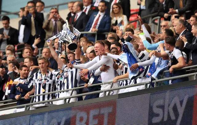 Millwall celebrate