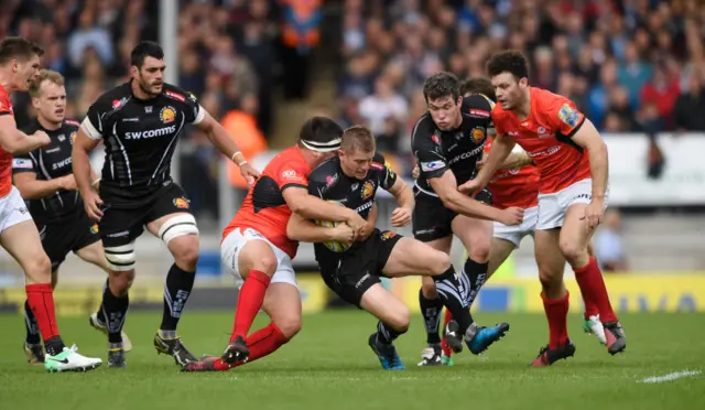 Exeter v Saracens