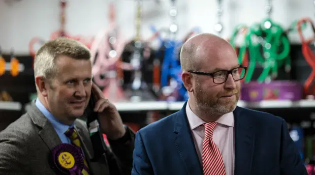 Paul Nuttall and Peter Harris