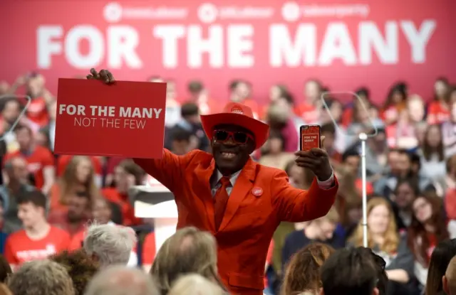 Labour activists in Birmingham