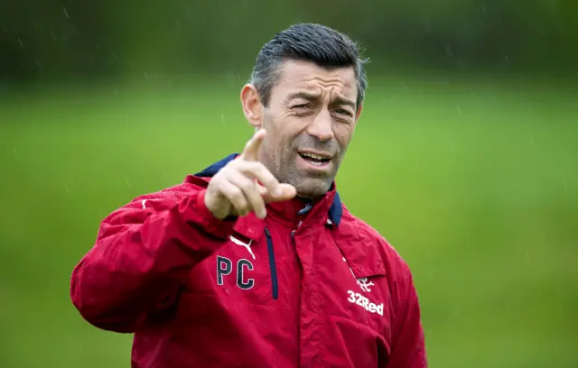 Rangers manager Pedro Caixinha