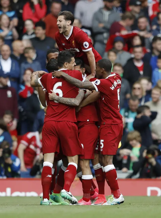 Liverpool celebrate