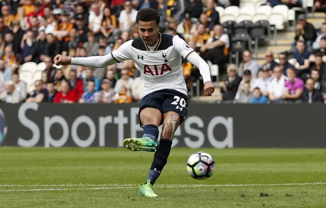 Dele Alli scores