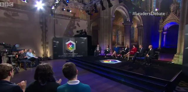 That's all from BBC Scotland's leaders debate online