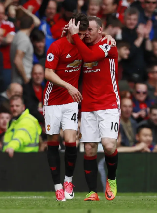 Josh Harrop celebrates