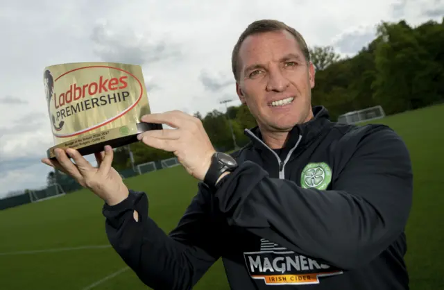 Celtic manager Brendan Rodgers