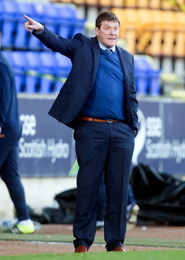 St Johnstone manager Tommy Wright