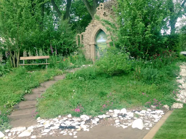 Archway in the garden