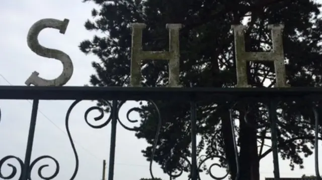 Iron gate to South Herefordshire Hunt