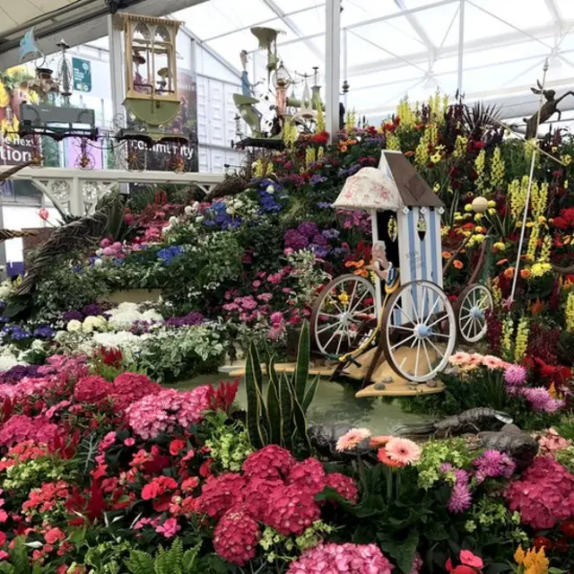 Birmingham City Council display at RHS Chelsea Flower Show 2017