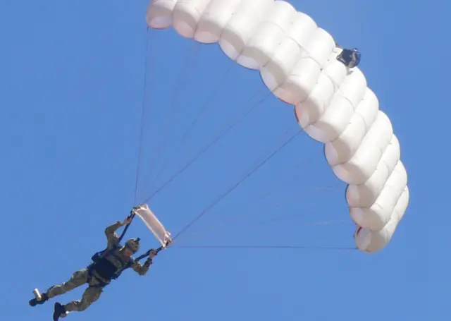 Tigers Parachutist